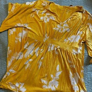 Maternity maxi dress